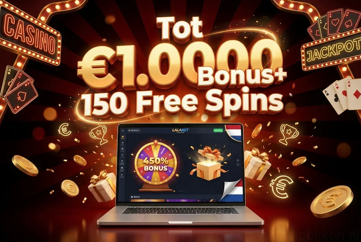 Tot €1.000 Bonus+ 150 Free Spins